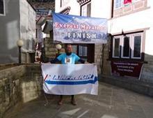 Mainfreight's National Logistics Manager Rene Van Houtum completes Mt Everest Marathon